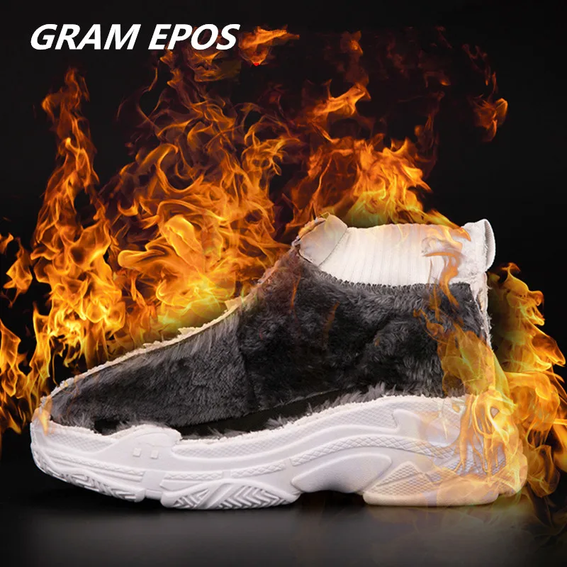 Женские высокие кроссовки GRAM EPOS с логотипом акулы дышащие носки вязаным верхом