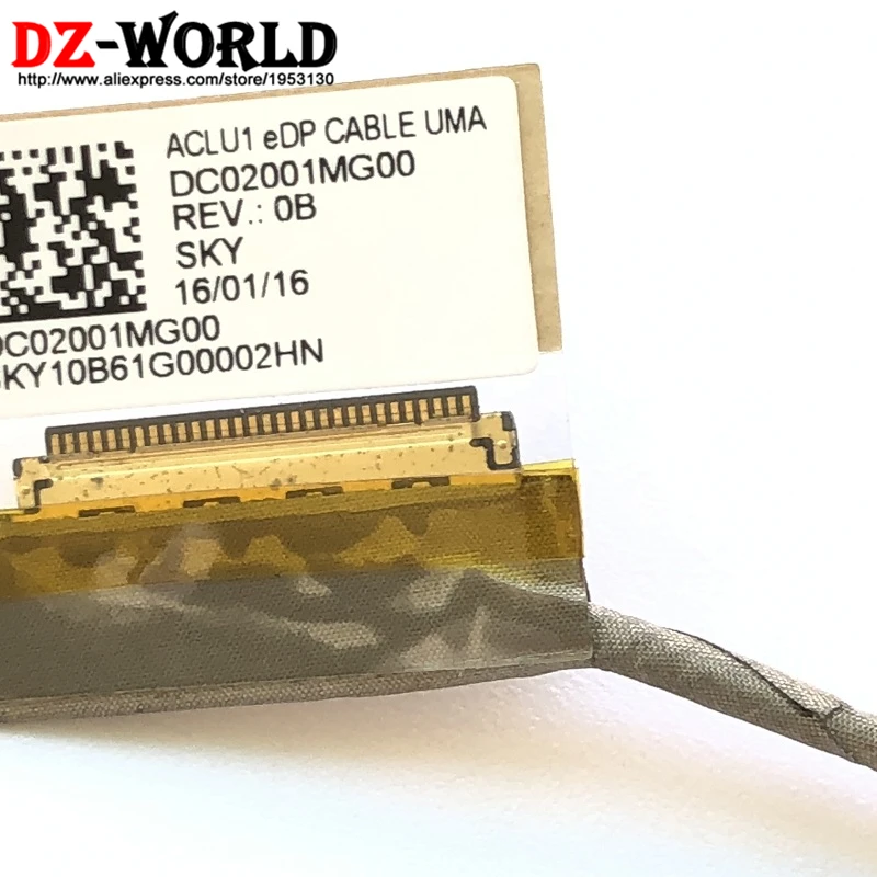 Новый оригинальный LED EDP ЖК-кабель для камеры кабель Линия Lenovo G40 -30 -45 -70 -80 Z40 -75