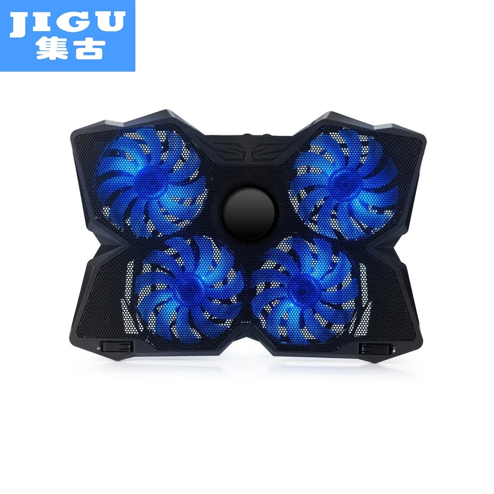 Кулер для ноутбука JIGU 4 вентилятора 2 USB порта 12 17 дюймов|usb laptop cooler|laptop coolercooler for