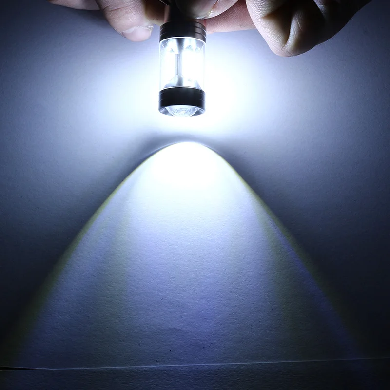 2 шт. H8 H11 Led HB4 9006 HB3 9005 Противотуманные фары s лампы 3030SMD 6000 лм K белые автомобильные