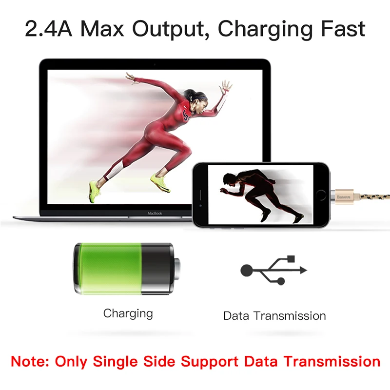 Магнитный usb-кабель Baseus для iPhone Xs Max Xr Xs X 8 7 6 6 S, Магнитный зарядный кабель для передачи данных, Магнитный зарядный шнур