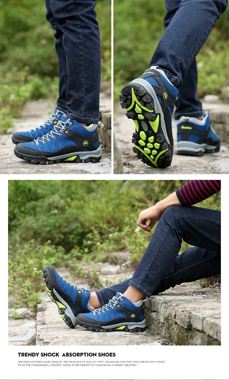 New Typical Style Men Hiking Shoes High-Cut Sport Shoes Outdoor Jogging Athletic Shoes Comfortable Sneakers Free Shipping 39-45