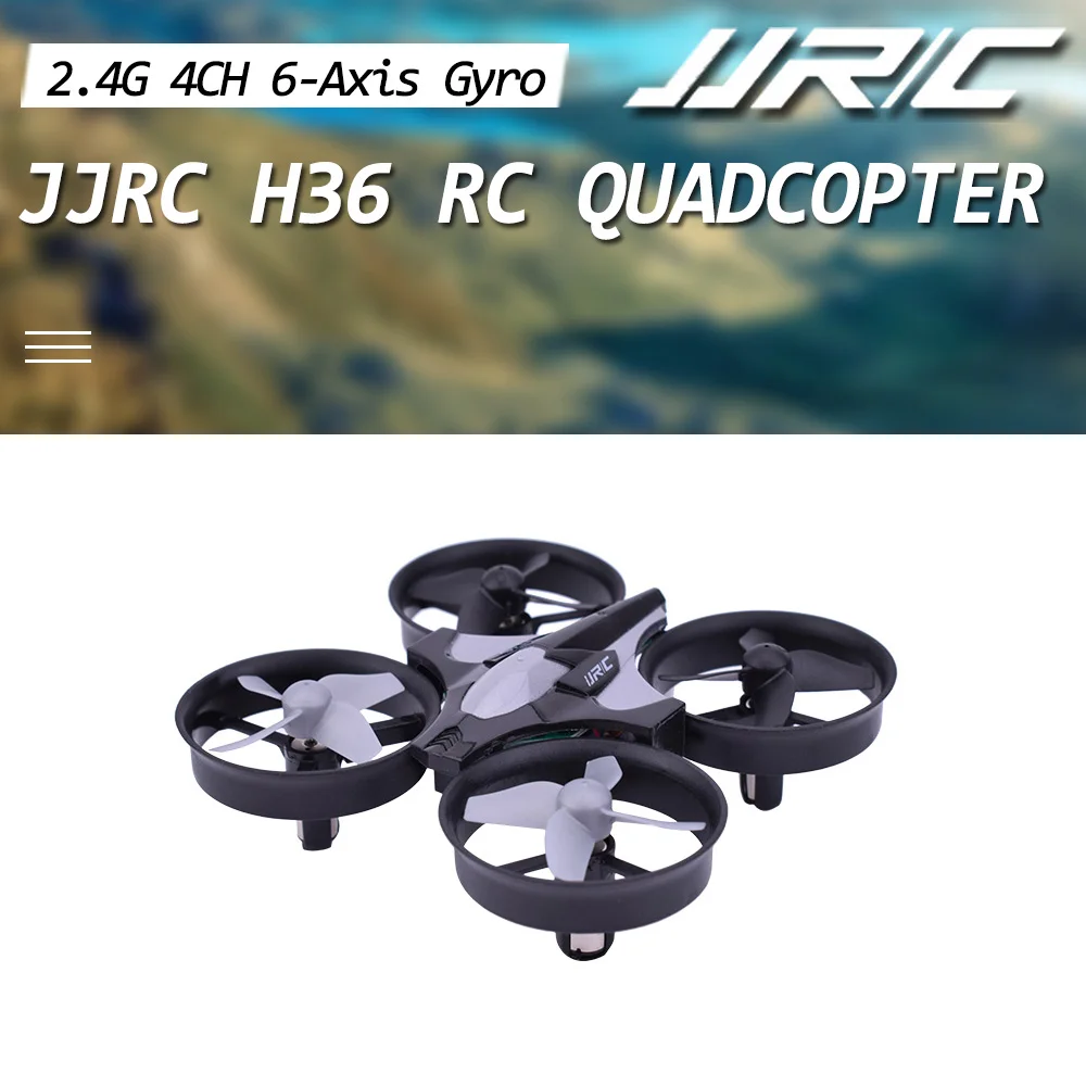 JJRC H36 2 4 ГГц CH 6 осевой гироскоп 3D сальто Портативный мини дрона с дистанционным