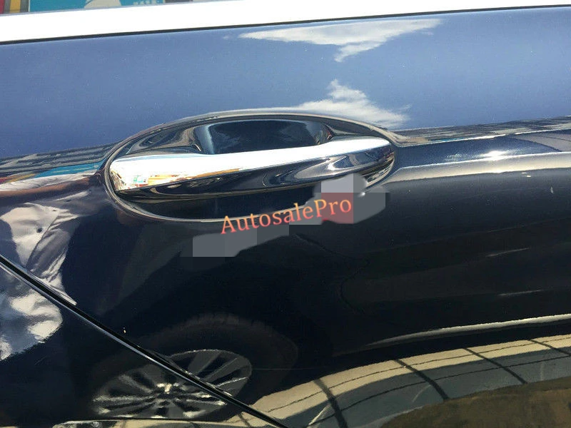 Накладка на ручку левого руля хромированная 5 шт. для Mercedes Benz GLE Coupe C292 2015 2016|door handle