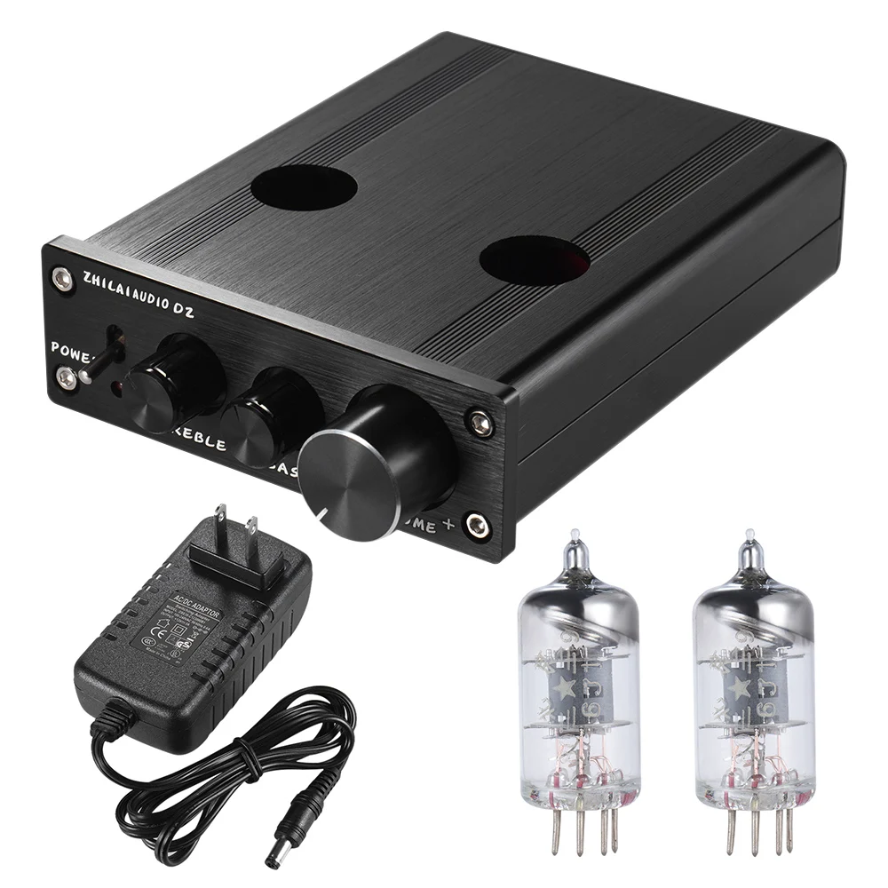 Мини Hi-Fi 6J1 вакуумная трубка стерео аудио Предварительный усилитель