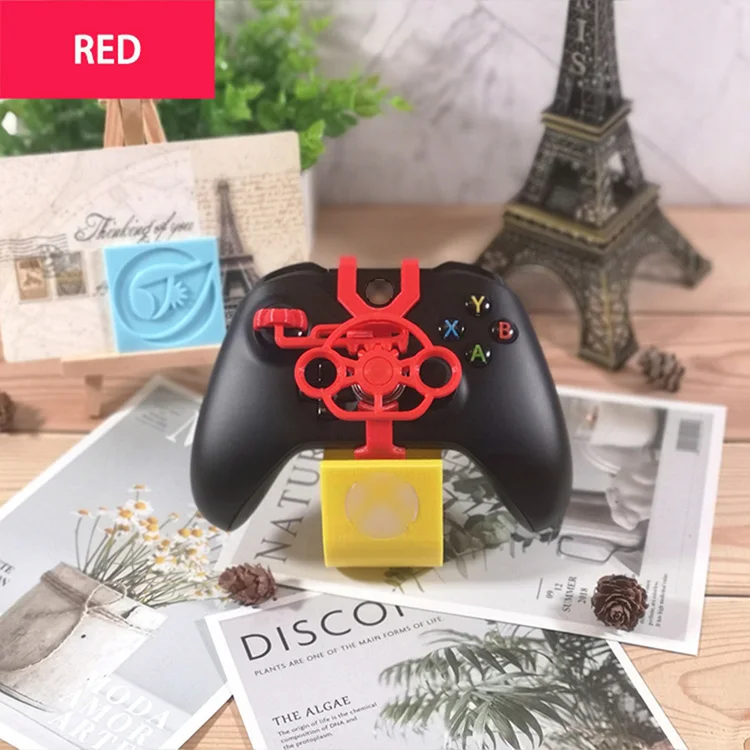 Red Для xbox ONE S Mini рулевое колесо fro xbox ONE/S контроллер гоночной игры контроллер рулевого колеса симулятор - Цвет: Red