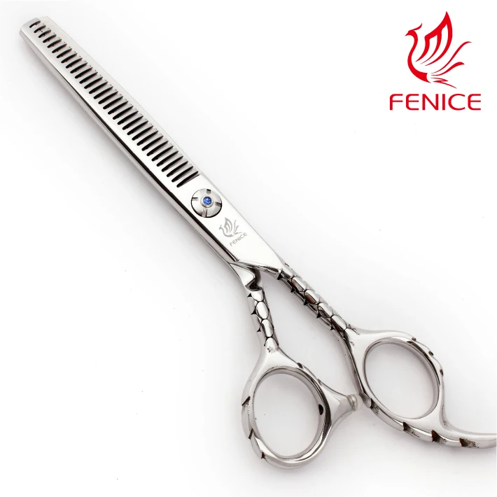 Высококачественные 6 0 дюймовые ножницы для филировки волос Fenice Профессиональные