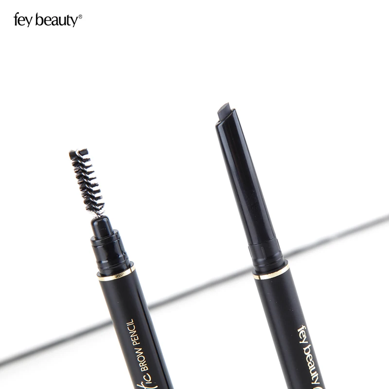 Водостойкий карандаш для бровей Kohl Shadow Eyebrow Eye Brow коричневая автоматическая ручка для бровей для девушек, макияж, плоский Тощий Карандаш для бровей