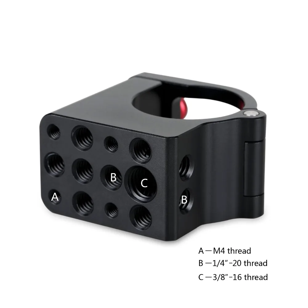 SMALLRIG 30 мм зажим стержня для DJI Ronin & FREEFLY MOVI Pro стабилизаторы с 1/4 3/8 резьбовыми