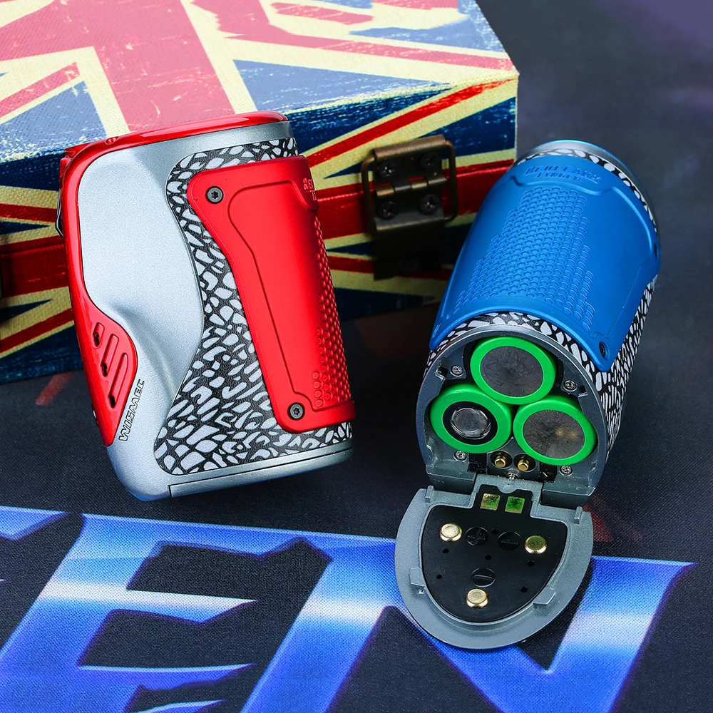 Оригинальный WISMEC рел Тинкер 300 Вт TC мод с VW/TC режимами работы 0 96 дюйма TFT