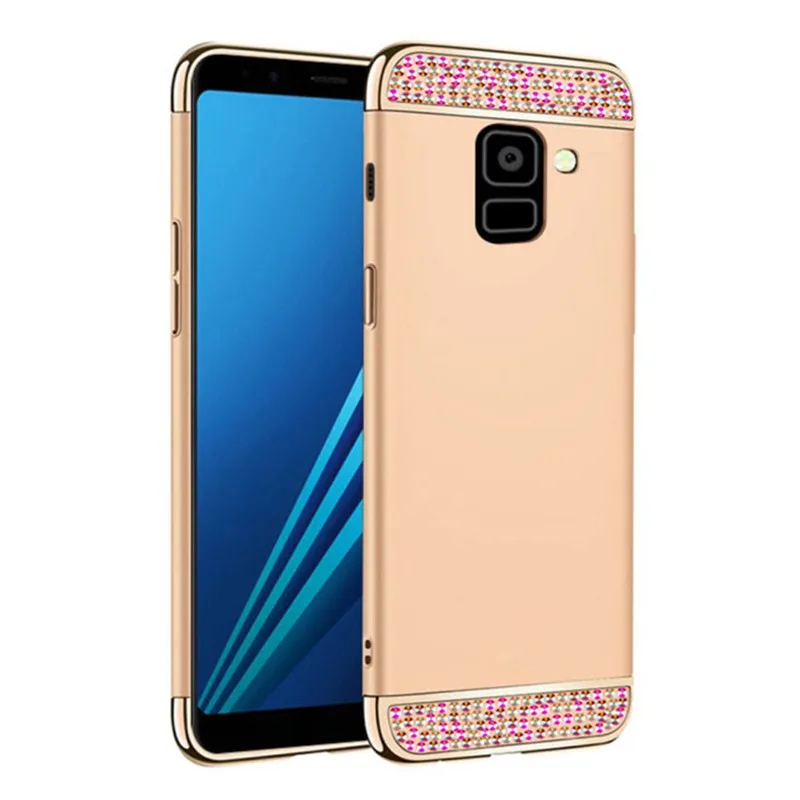 Чехлы со стразами для Samsung Galaxy J4 J6 J8 A6 A8 PLUS 2018 A5 A3 A7 J3 J5 J7 2017 S8 S9 plus note 9 8 A9 star lite