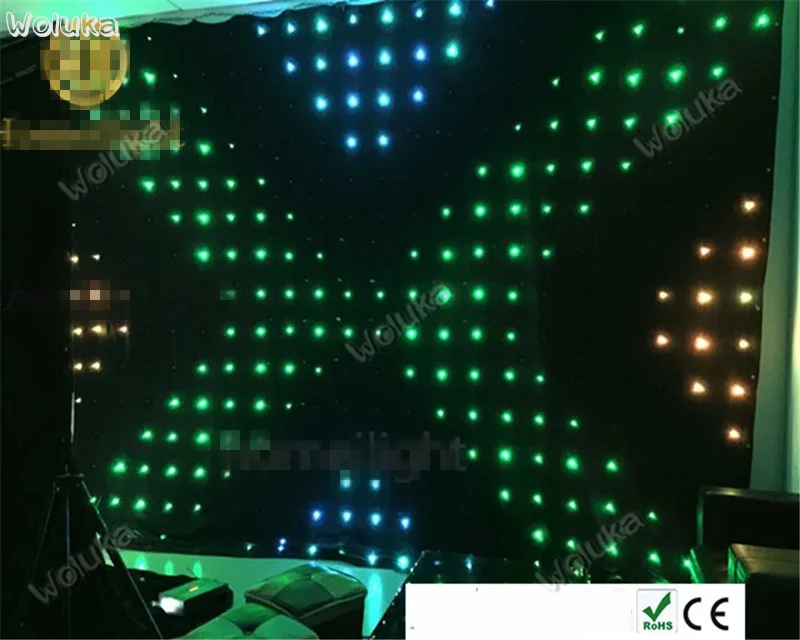 Тканевый фон для видеосъемки P18 RGB светодиодный видеоэкран занавеска DJ Booth CD50 W03 |