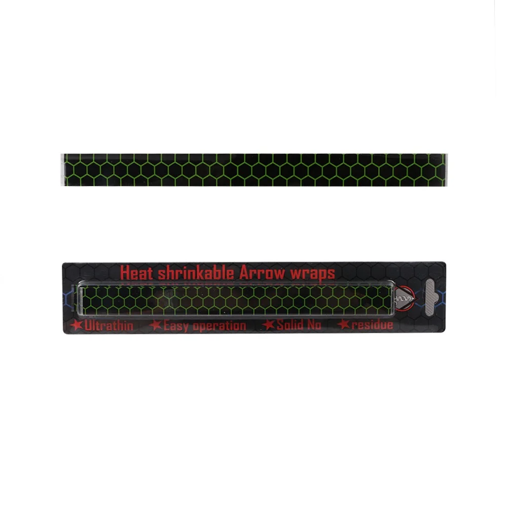 A Heat Shrinkable Arrow Sticker Paper Archery DIY Paster Wraps For Shafts Water Proof | Спорт и развлечения
