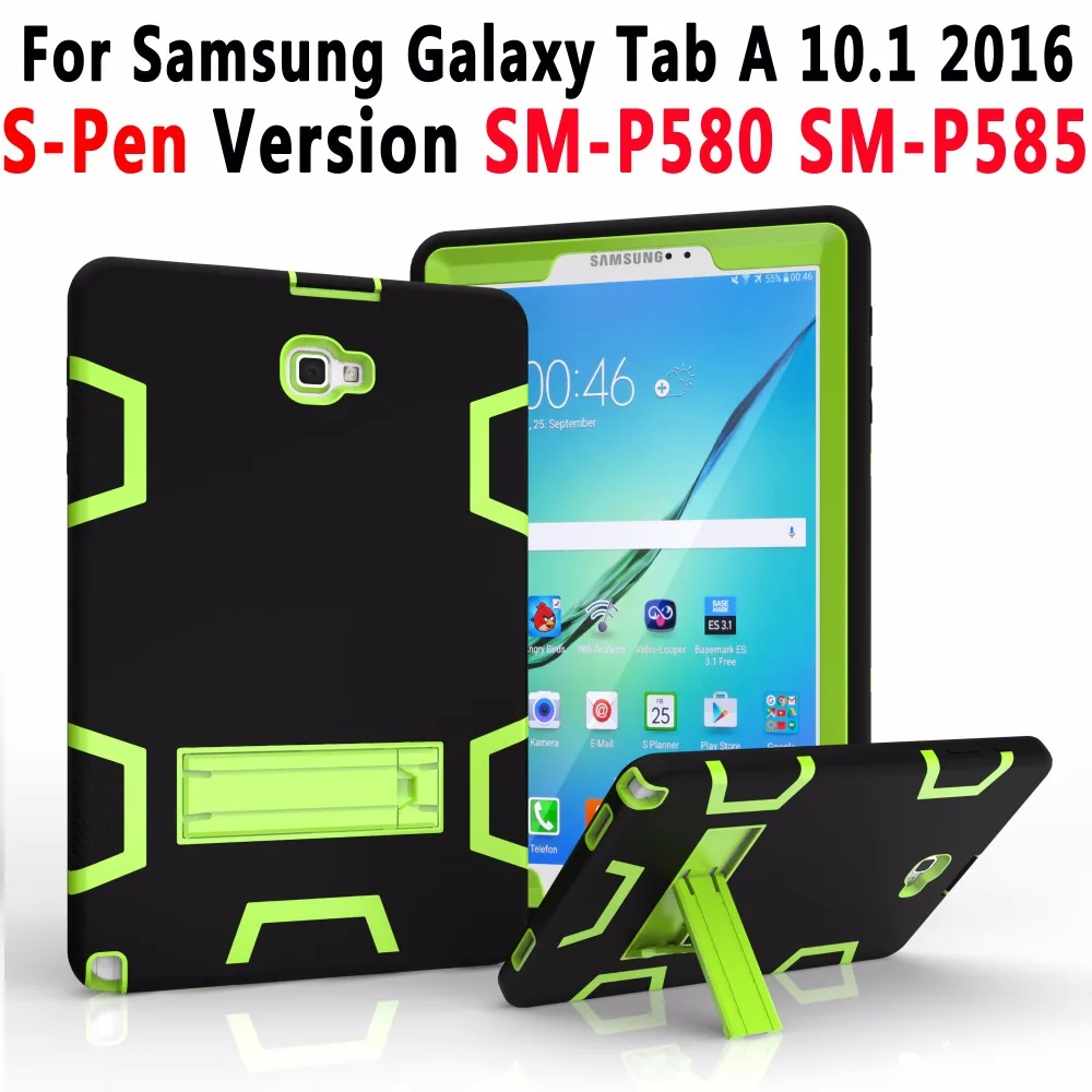 Высококачественный защитный силиконовый чехол для планшета Samsung Galaxy Tab A A6 10 1 2016