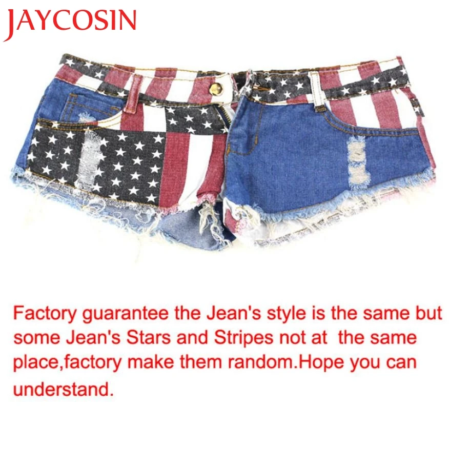 JAYCOSIN 1 шт. сексуальные мини шорты с американским флагом джинсы горячая Распродажа