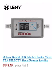 Onleny цифровой спутниковый искатель SF-95DR метр Satlink приемник ТВ сигнала спутниковый декодер DVB-T2 Satfinder