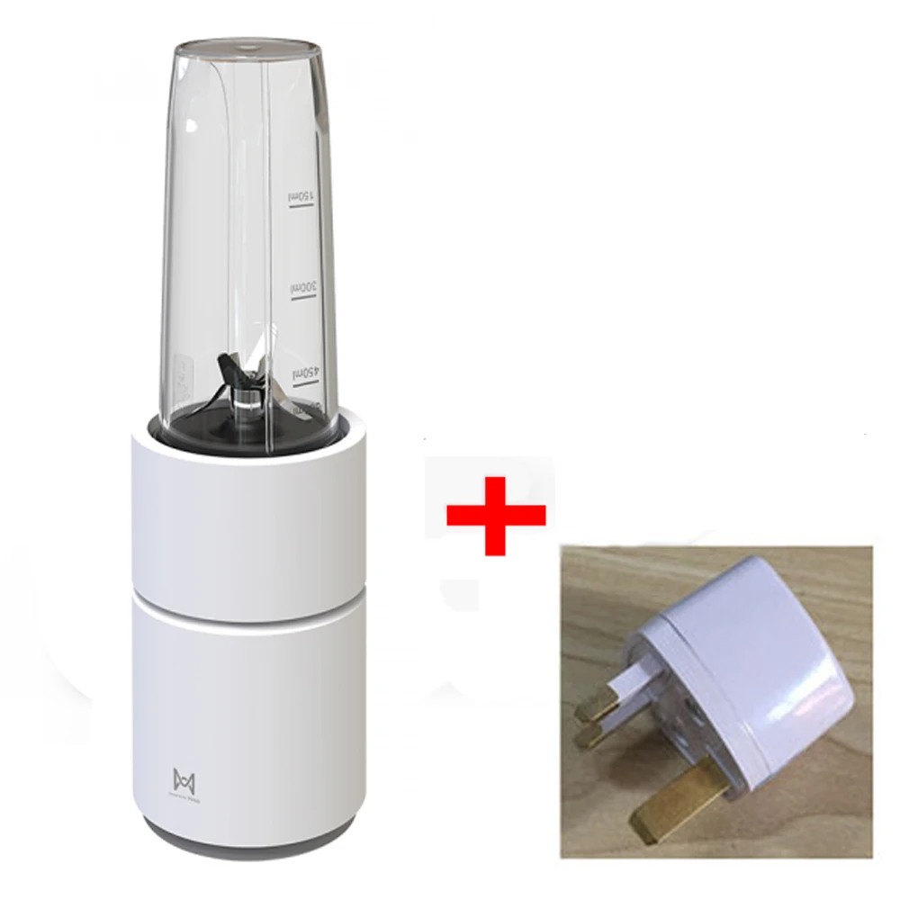 Add UK adpater Xiaomi Pinlo маленький монстр фрукты овощи кухонная машина мини электрический фруктовый сок соковыжималка Бытовая дорожная соковыжималка - Цвет: Add UK adpater
