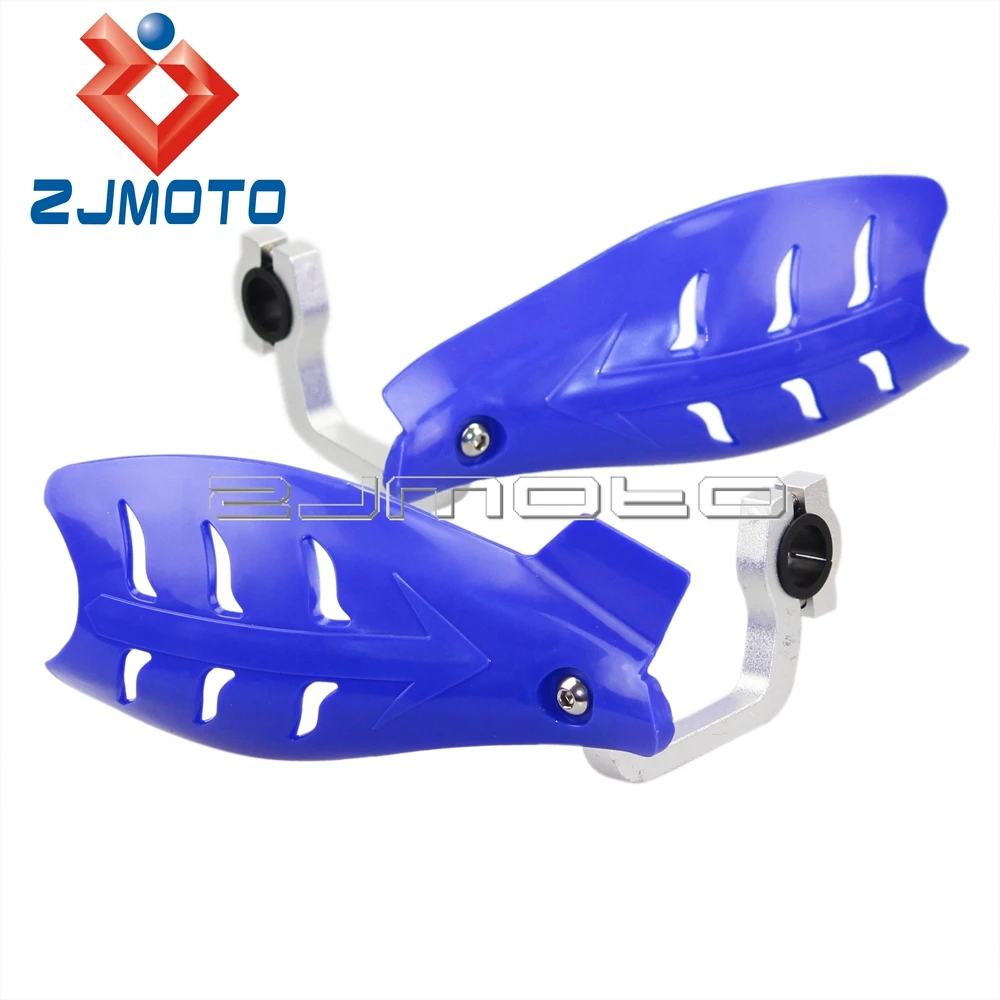 ZJMOTO новые 7/8 &quot1 1/8&quot Dirt Bike ATV MX синие рукавицы для Yamaha YZ XT TT 350 500 600 TTR 225 Grizzly 660 700|mx