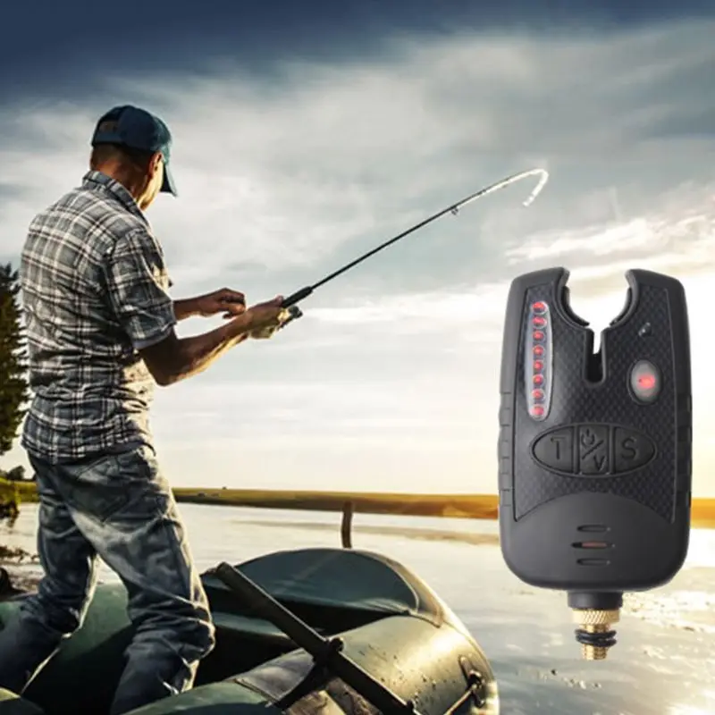 

Multi-function Took Fishing Bite Electronic Alarm Waterproof Tone Volume Adjustable Sensitivity Alert Sound Fishing Supplies