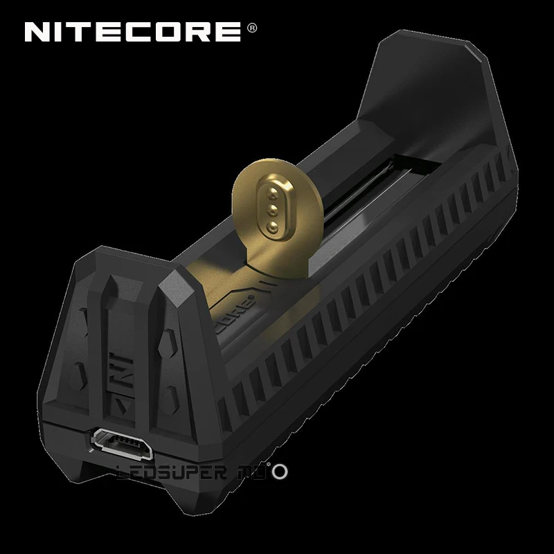 Эталонный Интеллектуальный Nitecore F1 наружная мощность Быстрая Зарядка 18650 батарея USB зарядное устройство с размером пальца