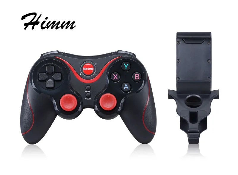 GEN GAME S5 Wireless 3.0 Bluetooth Gamepad Remote Control Joystick PC Game Controller With Holder | Электроника