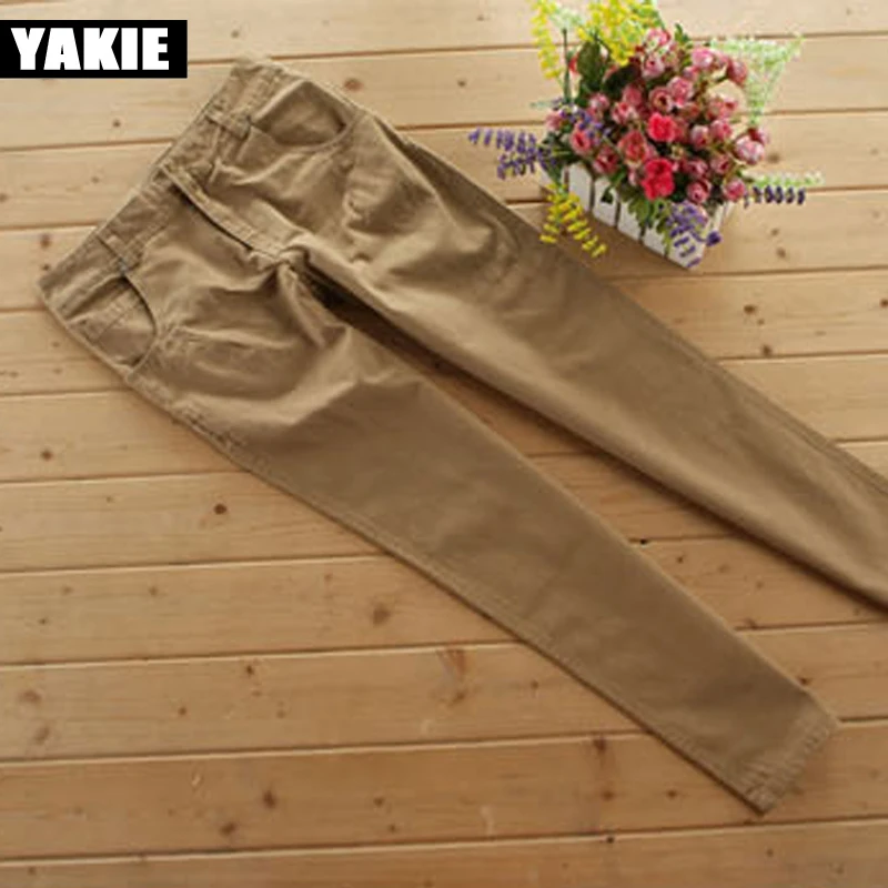 Женские брюки OL на лето и весну модные длинные с карманами большие размеры xxxl