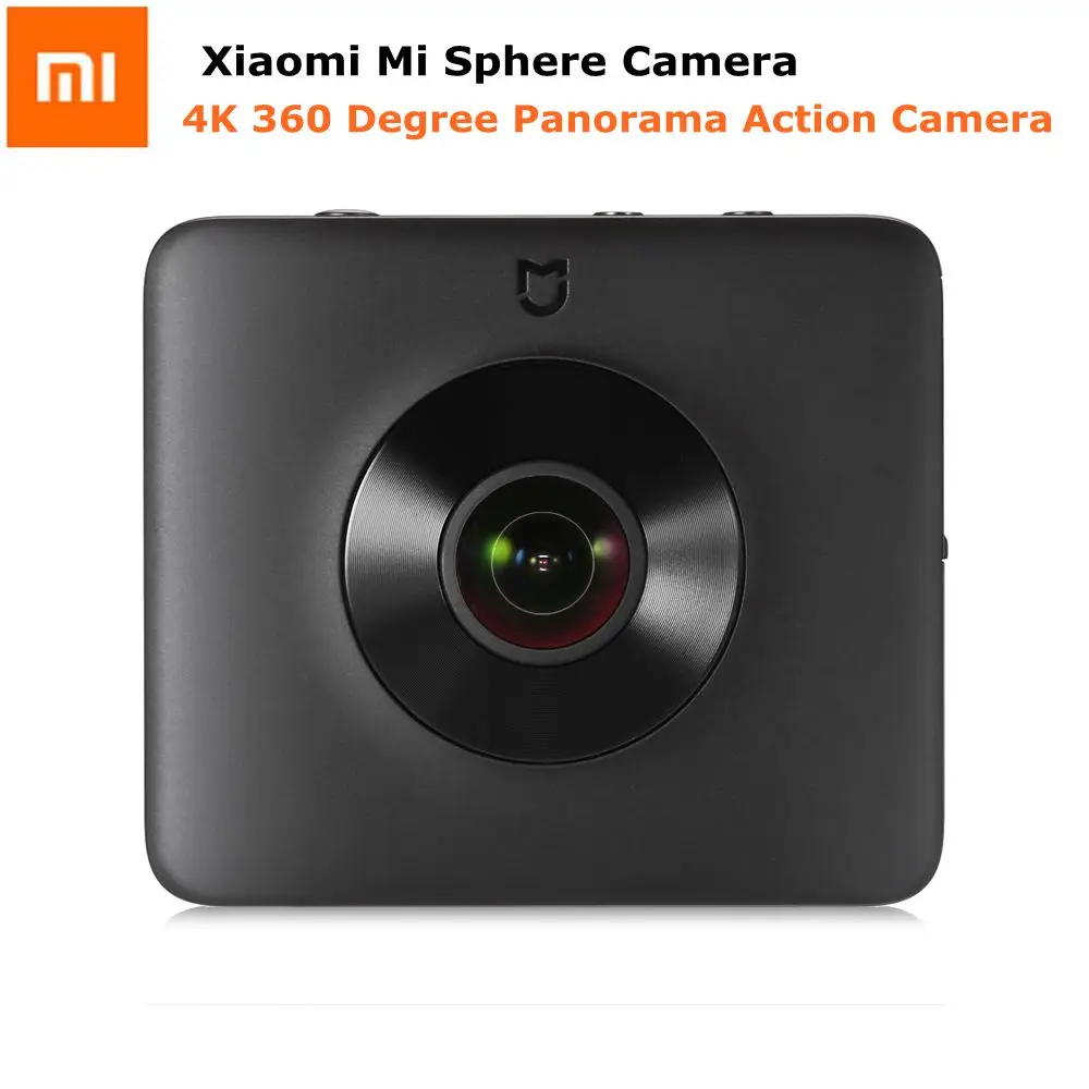 Глобальная версия Xiaomi Mi Sphere Камера 4 К 360 панорама Экшн-камера Ambarella A12 Чипсет 6 оси