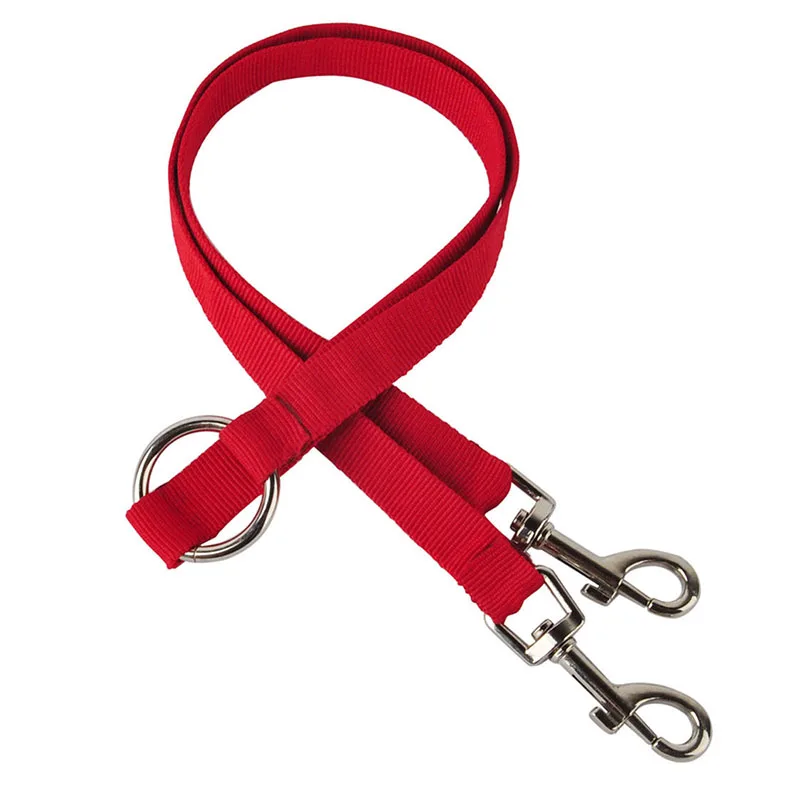 Двусторонний нейлоновый поводок для собак 3 цвета 45 см прогулок поводки