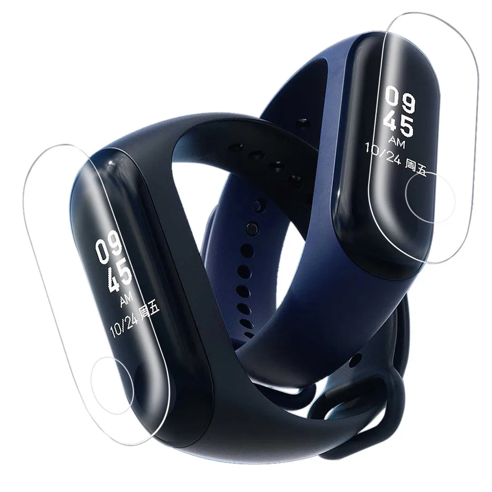 Новинка 5 шт. защитная пленка для экрана Xiaomi Mi Band 3 Ver pelicula protectoradropshipping | Наручные