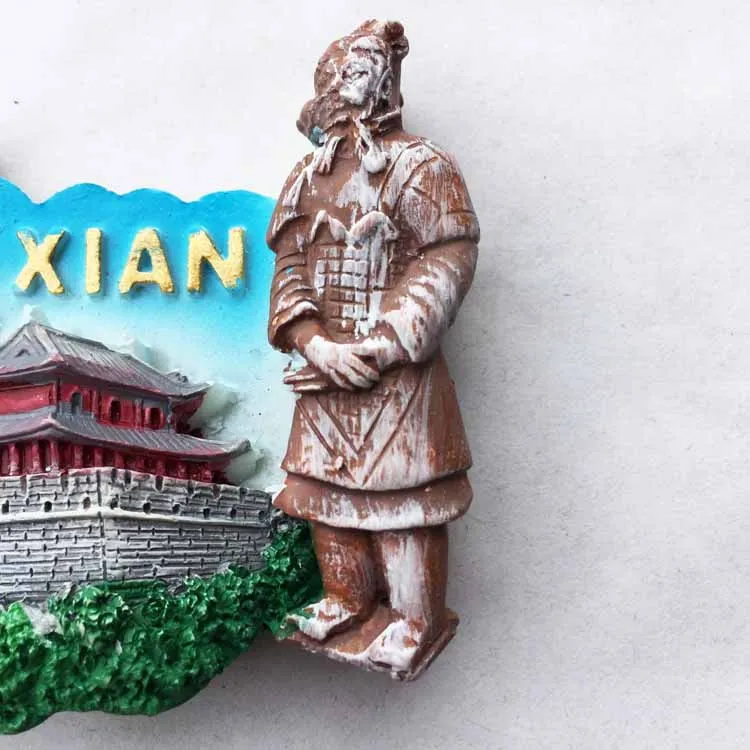 Shaanxi Xi'an достопримечательность старинная городская стена терракотовые воины и