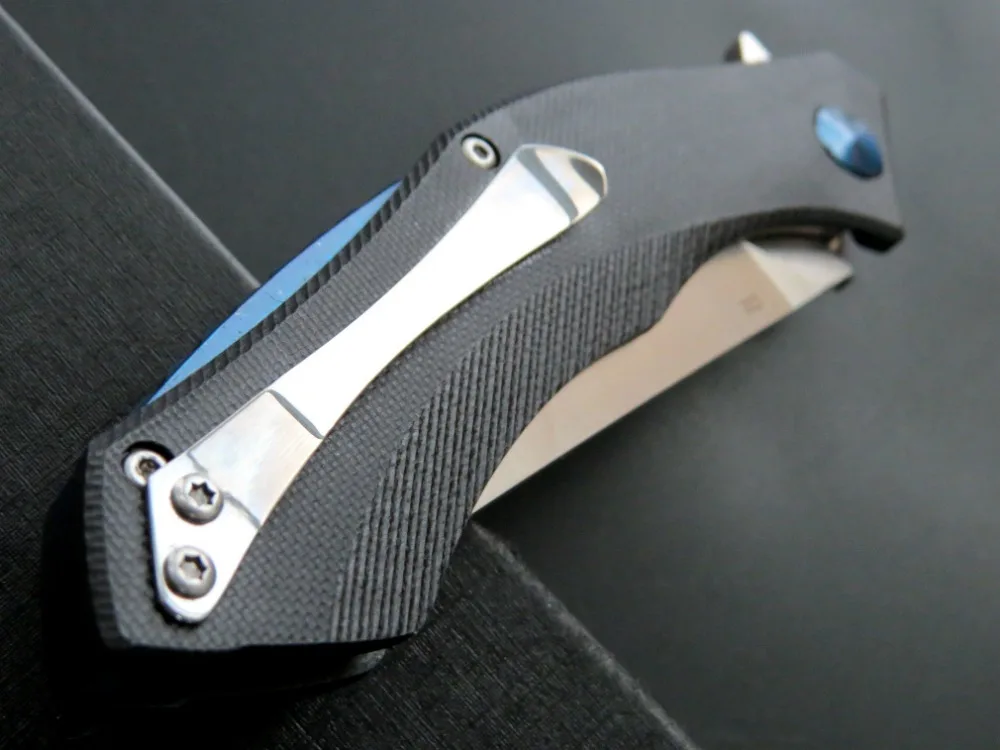 Складной нож с черной луной D2 стальное лезвие G10 Ручка EDC инструменты для кемпинга тактические ножи для выживания