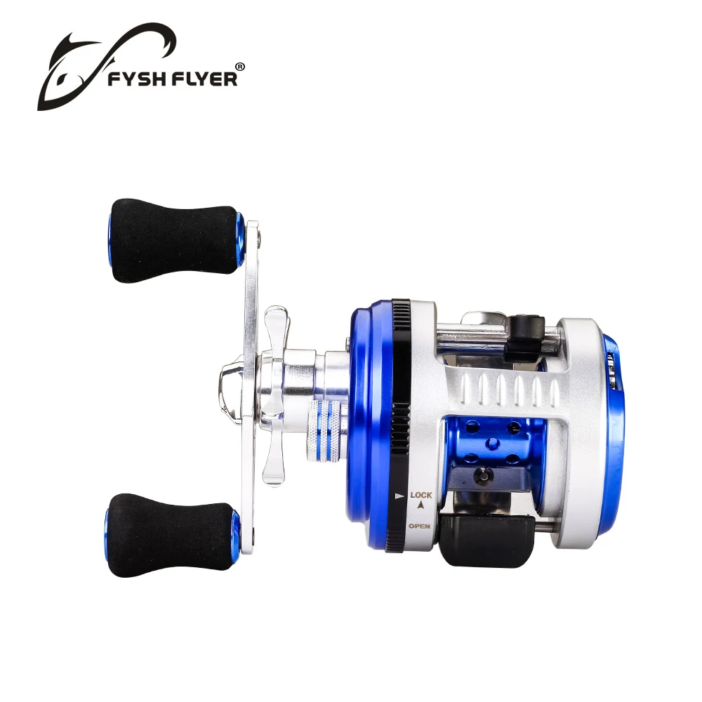 Катушка для приманки левая и правая супер прочная катушка Tornado 7 + 1 BB литья