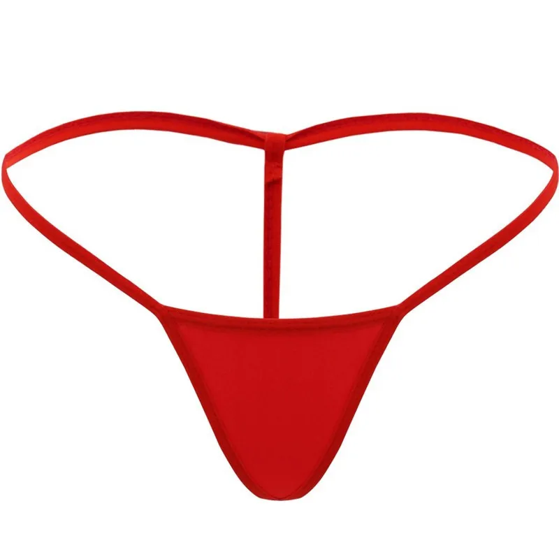 2018 New Style Women Sexy Simple Thong Pure Color G-string Pants |