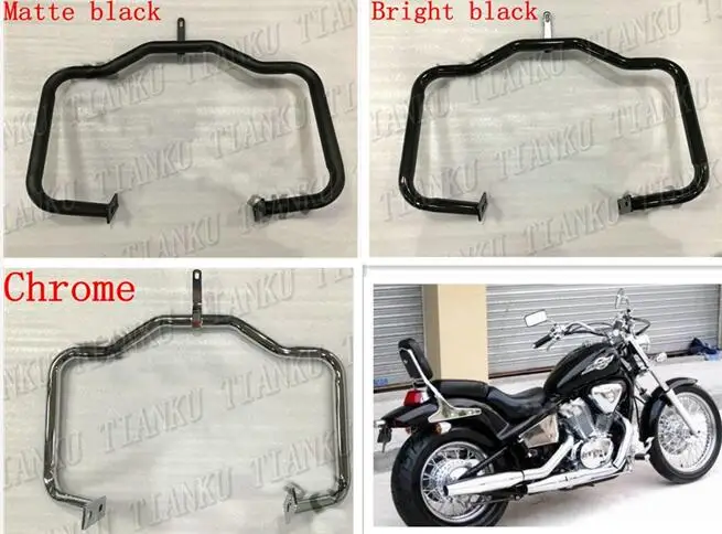 Металлическая защитная полоса двигателя мотоцикла для Honda Steed VLX400 VLX 600 400/600 |