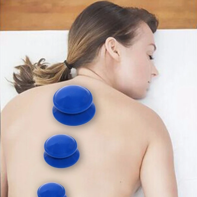 Вакуумный баночный антицеллюлитный силиконовый терапевтический твердый