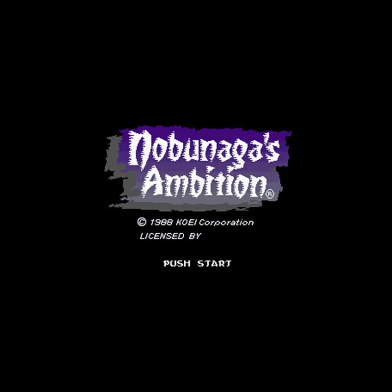 Nobunaga's Ambition 16 bit большая серая игровая карта для NTSC игровой плеер Прямая