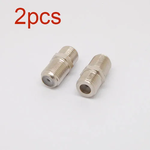 Бесплатная доставка 2 шт. разъем для кабеля телевизора типа F Мама-мама