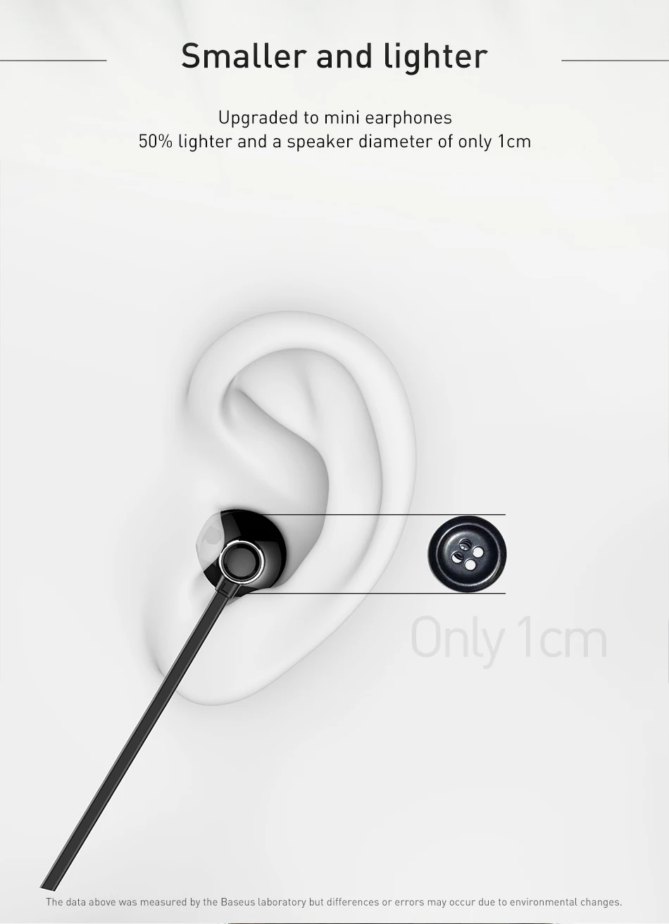 Baseus S11A Bluetooth наушники, беспроводные наушники, гарнитура, шейные спортивные наушники, auriculares для iPhone, Xiaomi, наушники с микрофоном