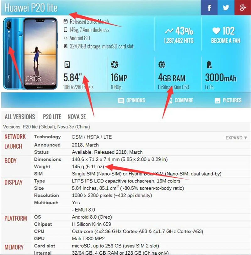 Чехол MOFI Funda для Huawei P20 lite чехол из мягкого ТПУ и жесткого поликарбоната задняя