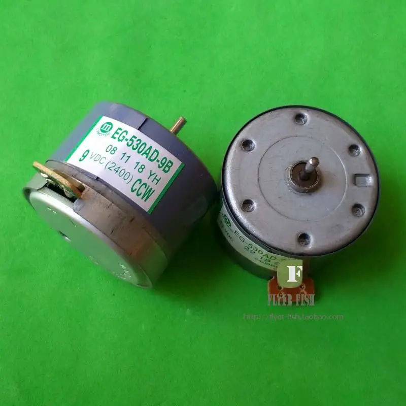 2 шт./лот Mabuchi EG 530AD 9B DC 9V CCW 2400RPM EG530AD9B CD VCD DVD Шпиндельный двигатель 9B|lot lot|ccw motor |