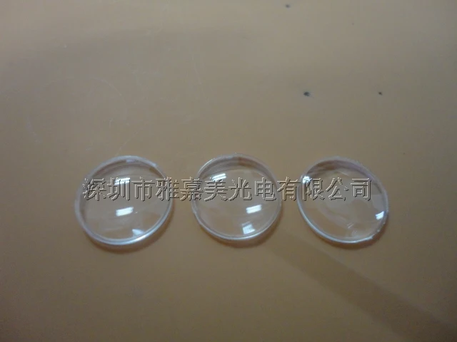 

1w 3w 5w LED optical lens diameter 13mm Focal length 25mm Double Convex lens ,Laser light lenses,Plastic led lens