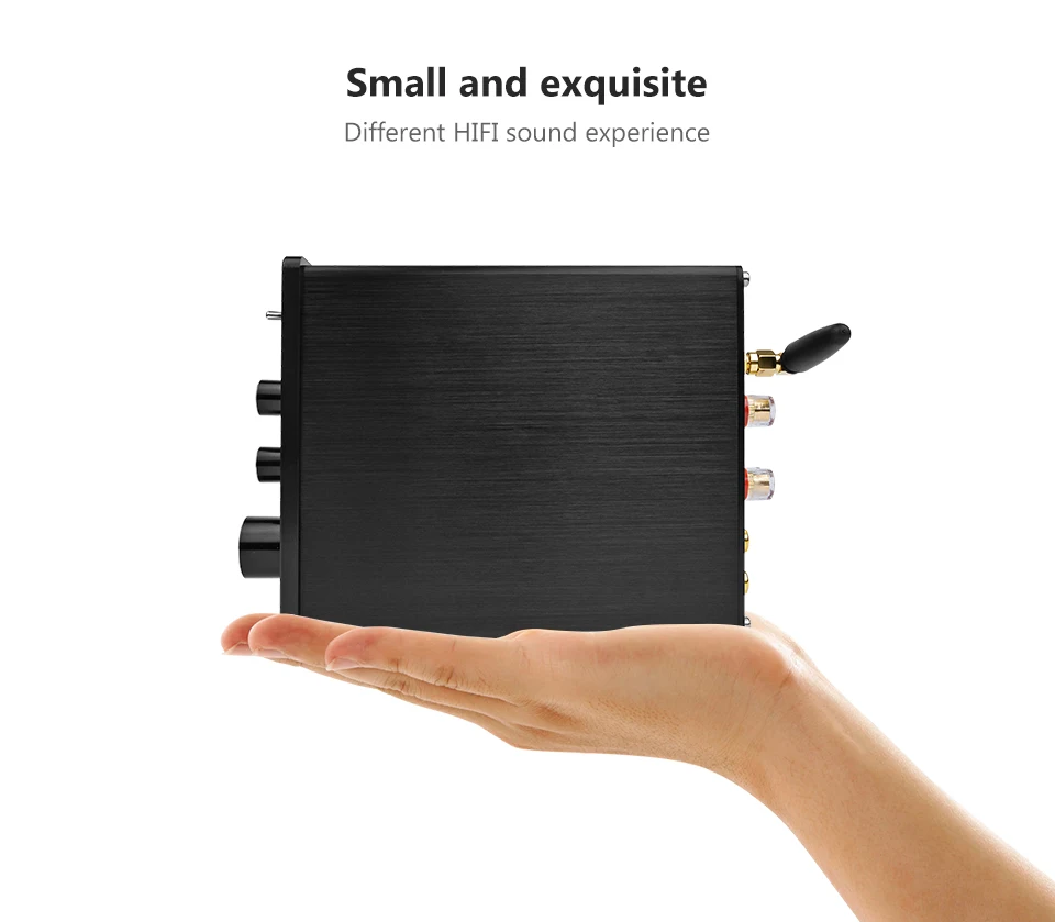 AIYIMA Amplificador Bluetooth 5,0 TPA3116 2,0 Fever цифровой усилитель мощности класса D аудио Плата 100Wx2 с PCM5102 декодер ЦАП