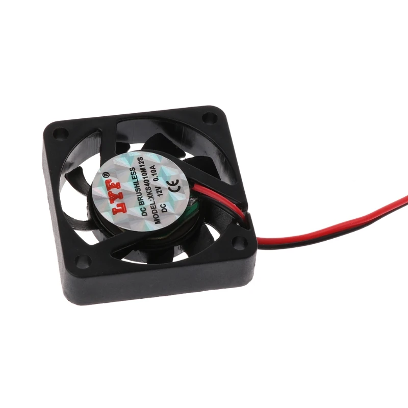 2 Pin крутой DC 12V 40mm охлаждающий вентилятор бесщеточный для VGA Видео Графика Прямая