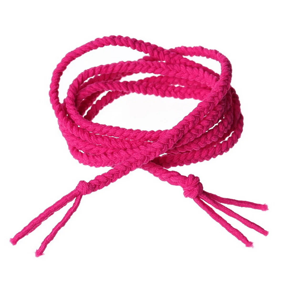 DoreenBeads хлопок + китайский веревка для ювелирных изделий фуксия 2 мм (1/8 ") 1 м 2016