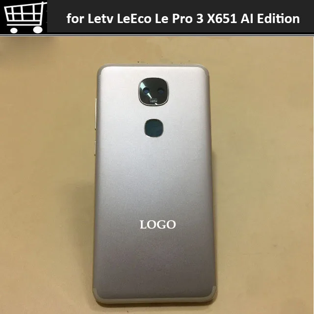 Задняя крышка аккумуляторного отсека чехол золотистого цвета для Letv LeEco Le Pro 3 X651 X