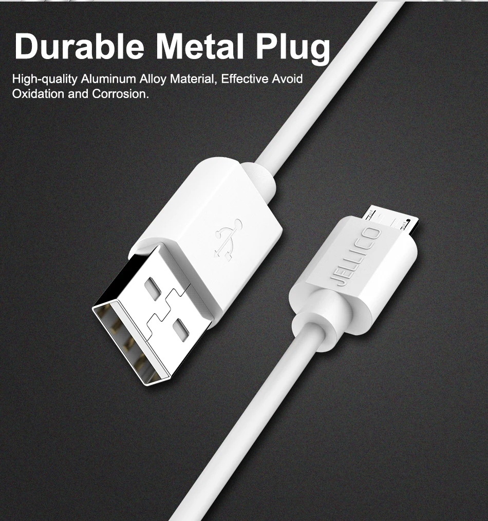 Jellico Micro USB кабель 2A Быстрая зарядка USB телефонный кабель для передачи данных для Samsung Xiaomi Android USB зарядный шнур Microusb зарядный кабель