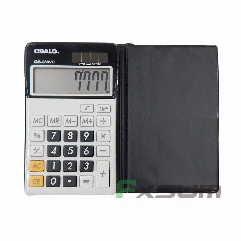 Office Small Calculator Solar and Battery Dual Power Electronic Portable 8 Digit Calculating Tool Stationery | Компьютеры и офис