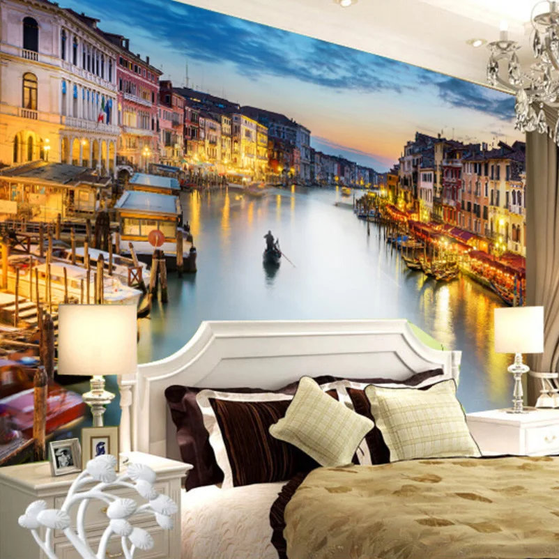 3D фотообои на заказ Настенные обои для гостиной спальни фона домашнего декора в