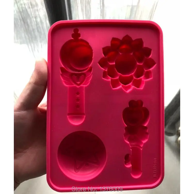 Sailor Moon DIY Форма ледяной кубик Шоколадница Сейлор Мун Кристалл Компактный