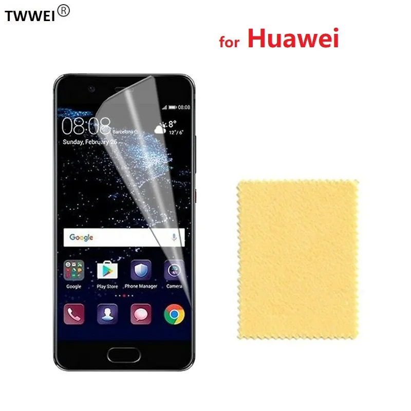 3 х слойная Защитная пленка для экрана Huawei P10 P9 P8 Lite 2017 P20 Pro P30 ЖК пленка|Защитные